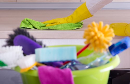 Final safety review after a professional carpet cleaning service